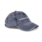 Embroidered Connection First Vintage Cap