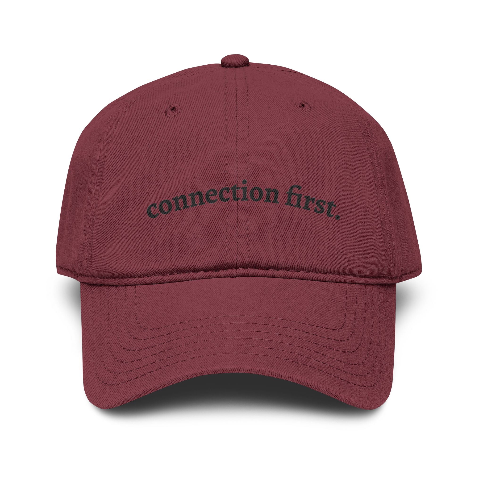 Connection First Baseball Cap