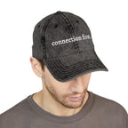 Embroidered Connection First Vintage Cap