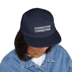 Connection Correction Embroidered 5-Panel Cap