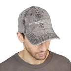 Embroidered Connection First Vintage Cap