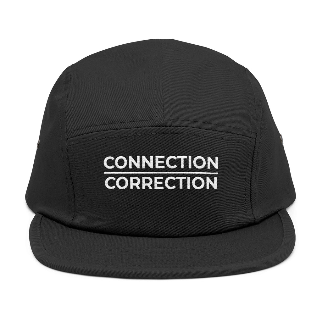 Connection Correction Embroidered 5-Panel Cap