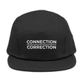 Connection Correction Embroidered 5-Panel Cap