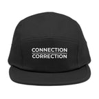 Connection Correction Embroidered 5-Panel Cap